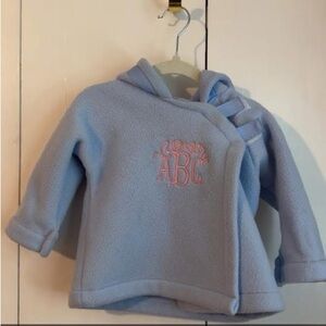 Cozy Blue Fleece Hoodie for Kids